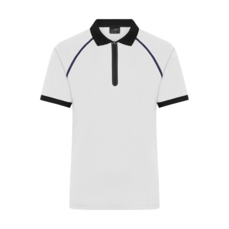 Men's Zip-Polo