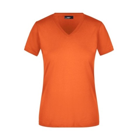 Ladies' Slim Fit V-T