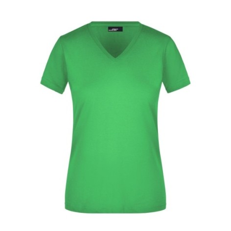 Ladies' Slim Fit V-T