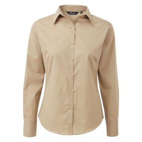 Poplin Long Sleeve Blouse