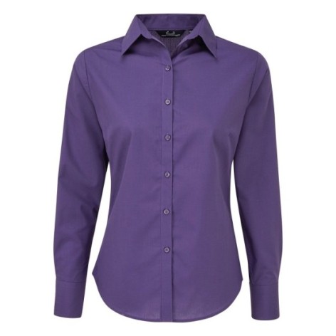 Poplin Long Sleeve Blouse