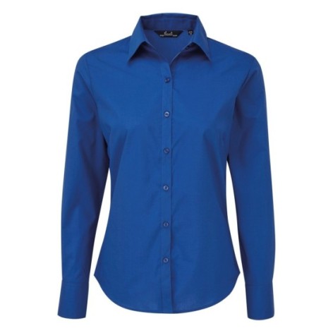 Poplin Long Sleeve Blouse