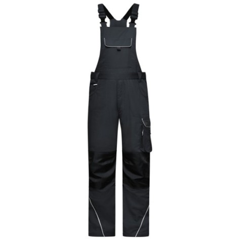 Workwear Pants With Bib - Solid