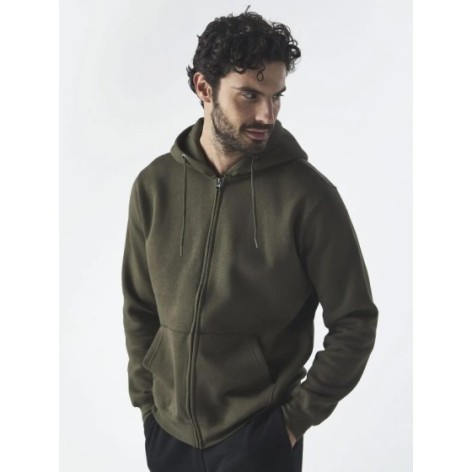 Felpa zip e cappuccio - Vega