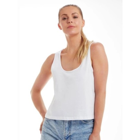 Women'sâ Organic Crop Vest