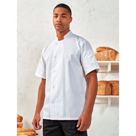 âEssential' Short Sleeve Chef's Jacket