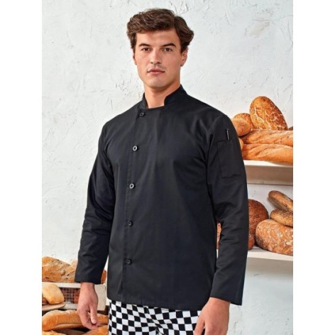 âEssential' Long Sleeve Chef's Jacket