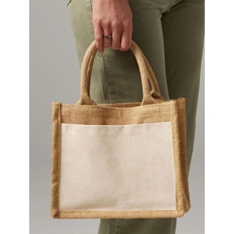 Cotton Pocket Jute Gift Bag