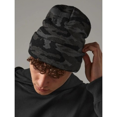 Camo Cuffed Beanie