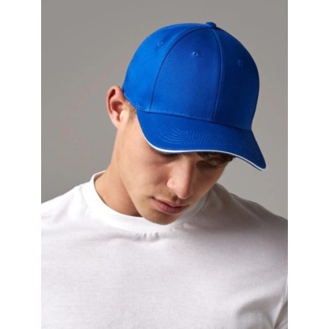 EarthAwareÂ® Classic Organic Cotton 6 Panel Cap -  Sandwich
