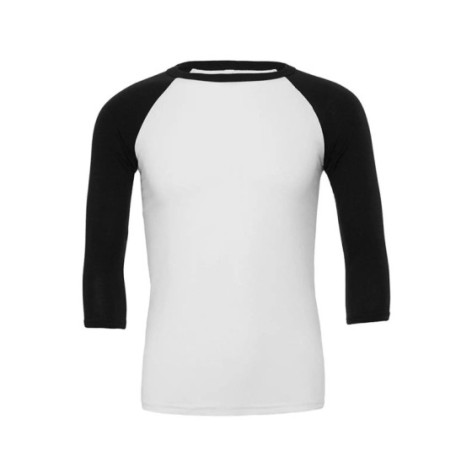 Unisex 3/4 Sleeve Baseball Tee