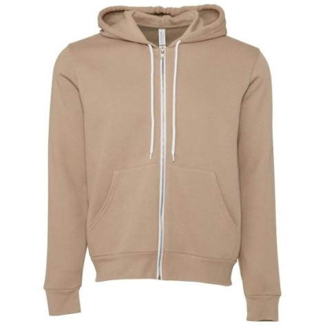 Unisex Sponge Fleece Full-Zip Hoodie