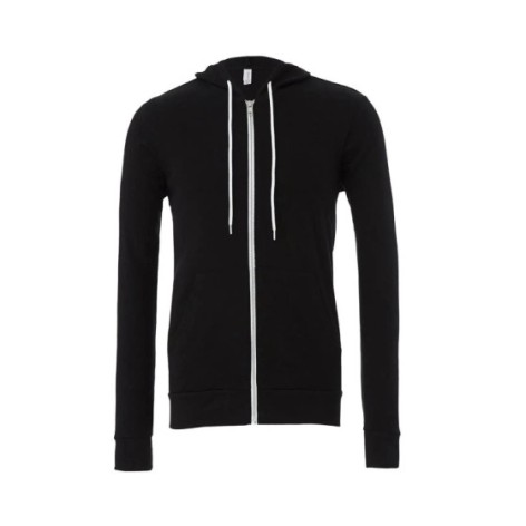 Unisex Sponge Fleece Full-Zip Hoodie