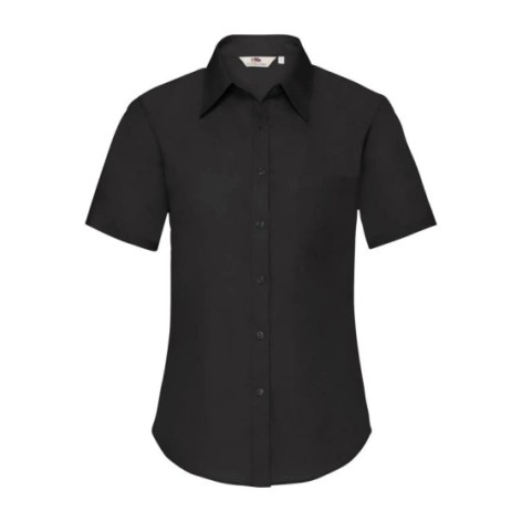 Ladies Poplin Shirt Short Sleeve