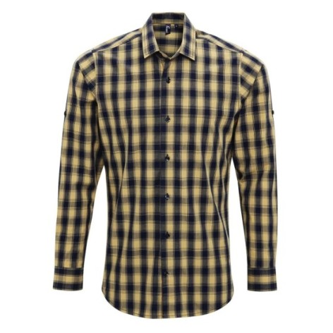 Men's LSL 'Mulligan' Check Cotton Bar Shirt