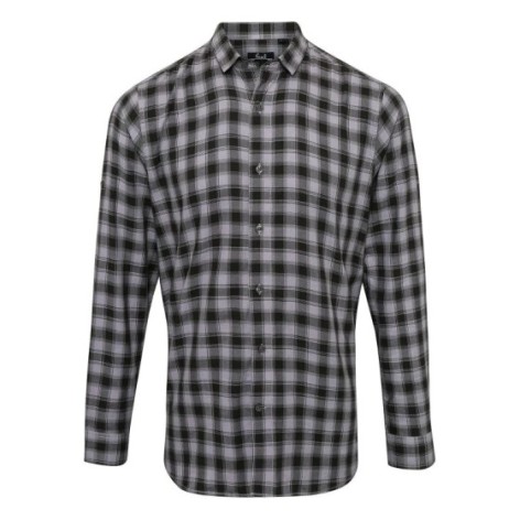 Men's LSL 'Mulligan' Check Cotton Bar Shirt
