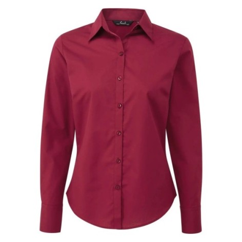 Poplin Long Sleeve Blouse