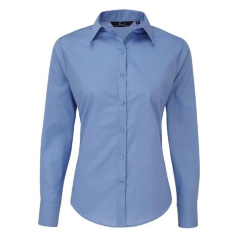Poplin Long Sleeve Blouse