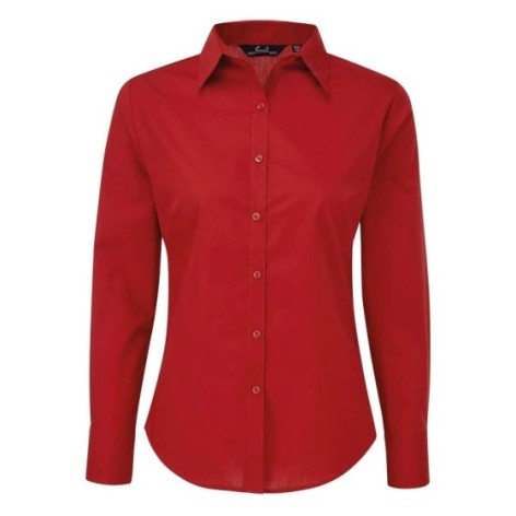 Poplin Long Sleeve Blouse