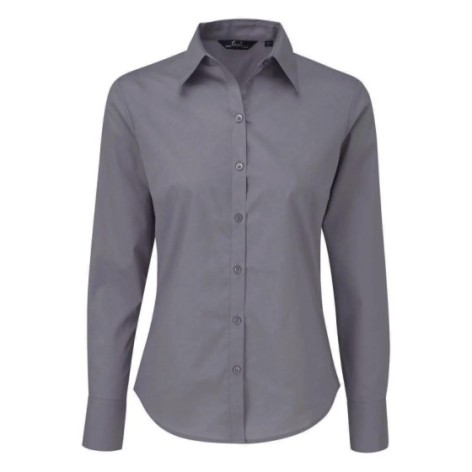 Poplin Long Sleeve Blouse