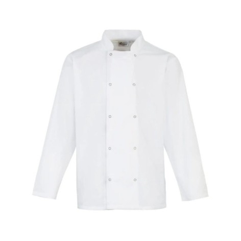 Long Sleeve Press Stud Chef'âs Jacket