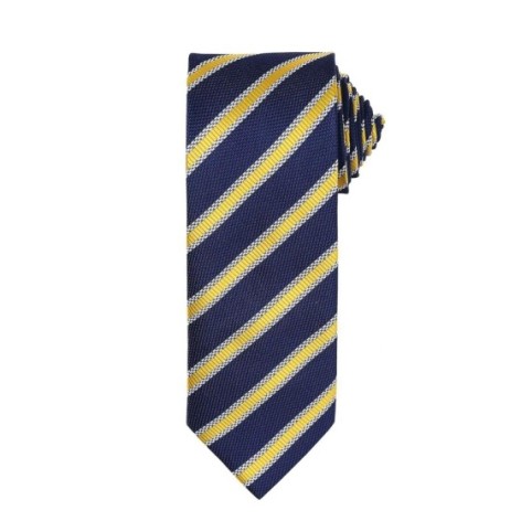 Waffle Stripe Tie