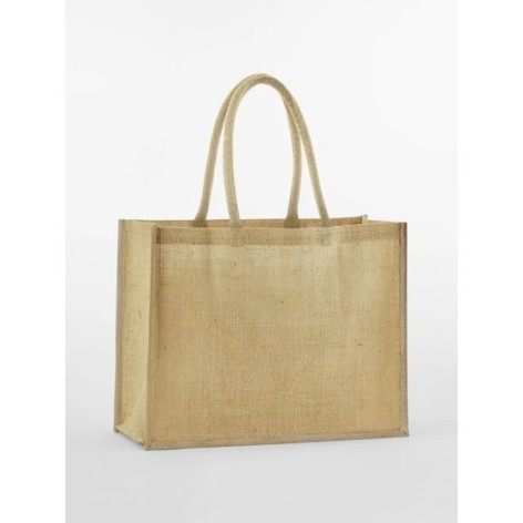 Natural Starched Jute Classic Shopper