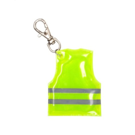 portachiavi mini gilet riflettente
