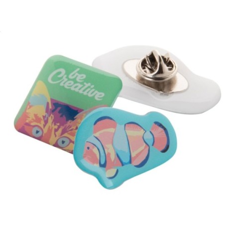 spilla in metallo personalizzabile