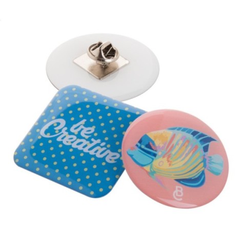 spilla in metallo personalizzabile