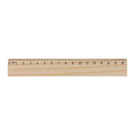 righello in legno di pino