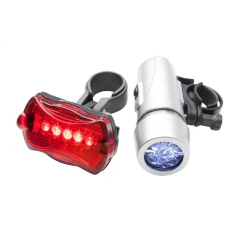set luci bicicletta