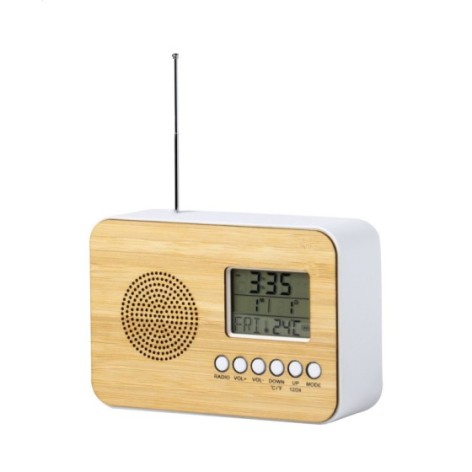 orologio e radio da tavolo