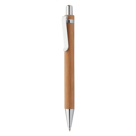 penna a sfera in bambù