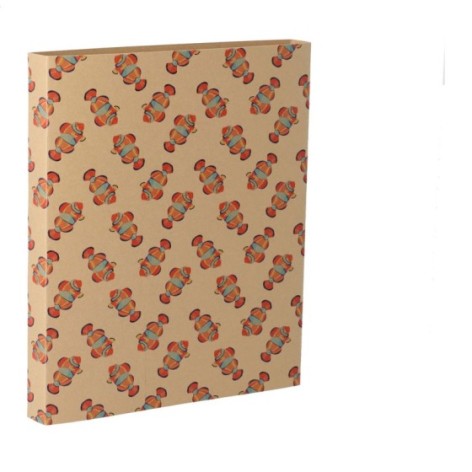 fascetta in cartoncino kraft personalizzabile