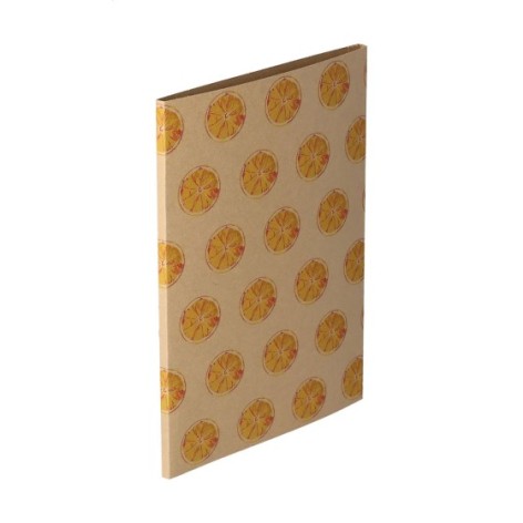fascetta in cartoncino kraft personalizzabile