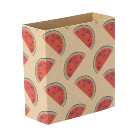 fascetta in cartoncino kraft personalizzabile