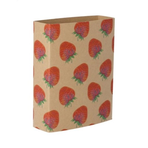 fascetta in cartoncino kraft personalizzabile