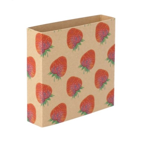 fascetta in cartoncino kraft personalizzabile