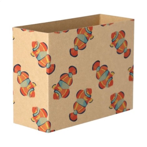 fascetta in cartoncino kraft personalizzabile