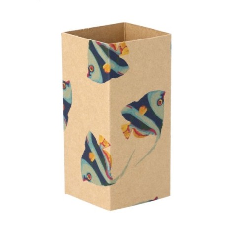 fascetta in cartoncino kraft personalizzabile