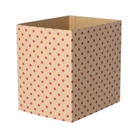 fascetta in cartoncino kraft personalizzabile