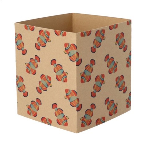 fascetta in cartoncino kraft personalizzabile