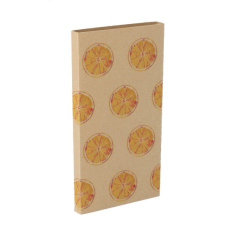 fascetta in cartoncino kraft personalizzabile