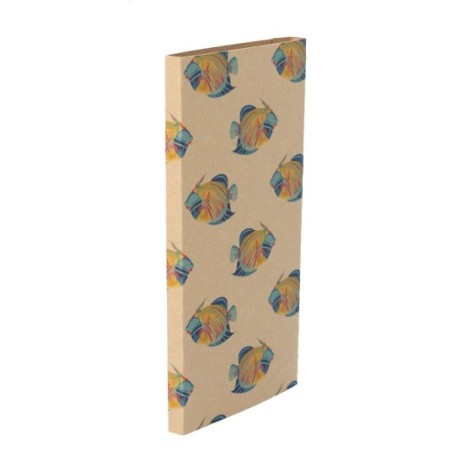 fascetta in cartoncino kraft personalizzabile