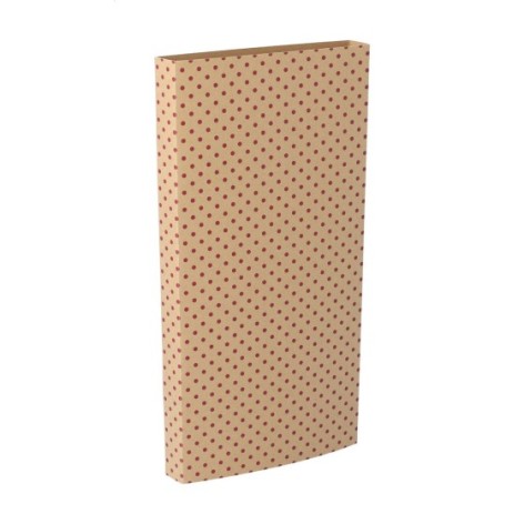 fascetta in cartoncino kraft personalizzabile