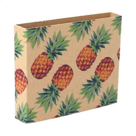 fascetta in cartoncino kraft personalizzabile