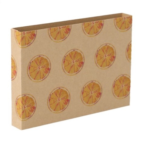 fascetta in cartoncino kraft personalizzabile