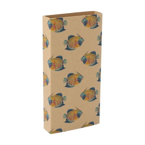 fascetta in cartoncino kraft personalizzabile