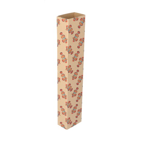 fascetta in cartoncino kraft personalizzabile